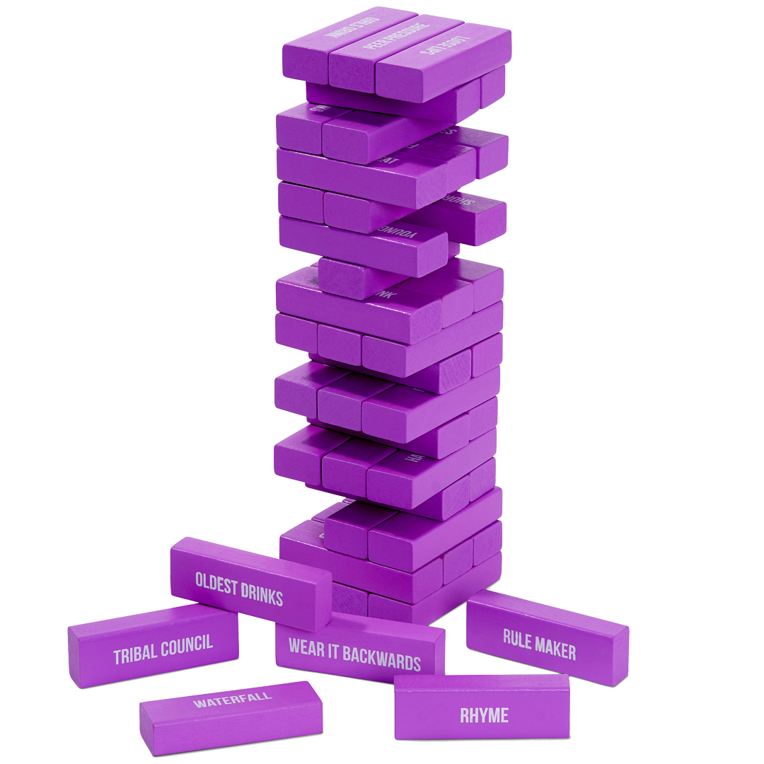 Tumbling Tower Drinking Game Collection