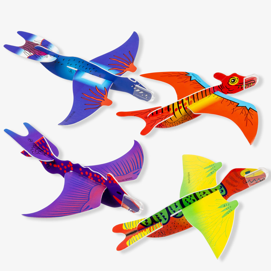 Dinosaur Flying Glider Planes Collection