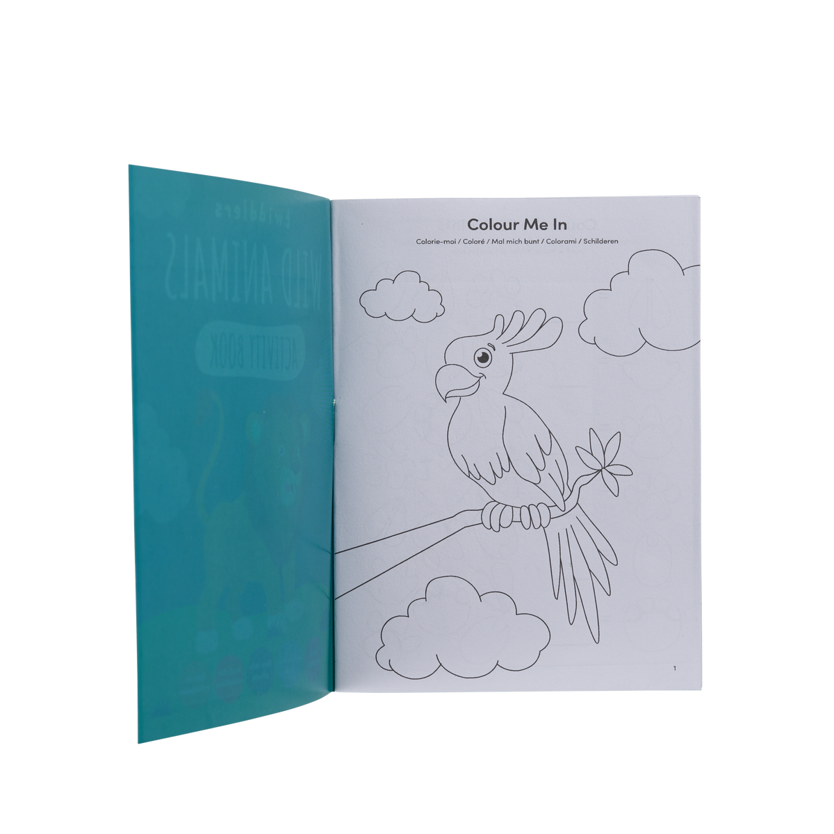 Wildlife & Dinosaurs Activity Colouring Books Set