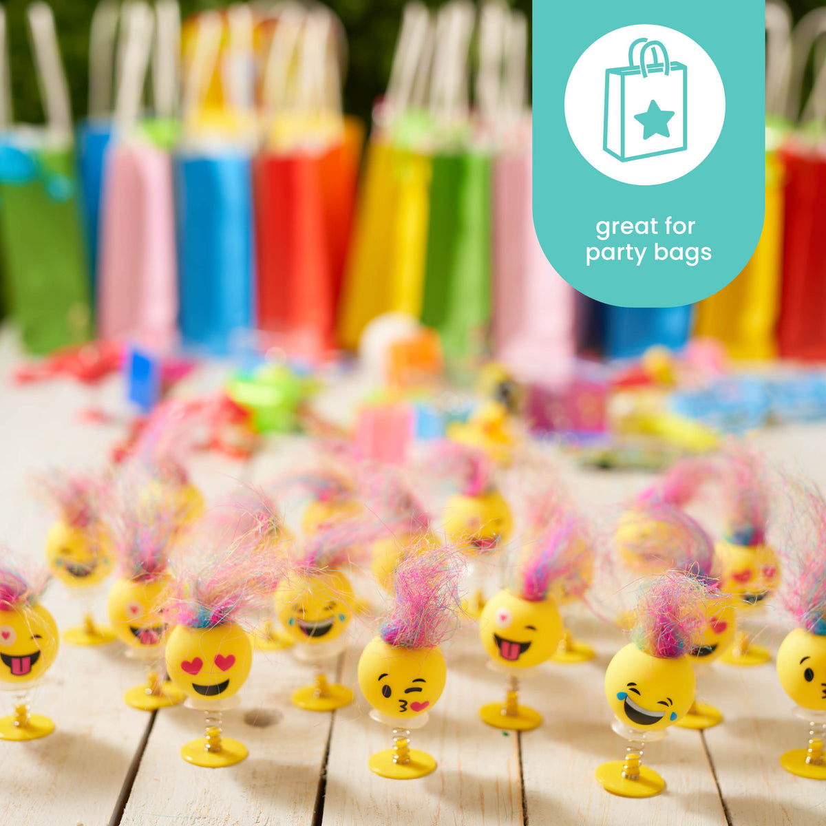Pop-Up Emoji Toys Set