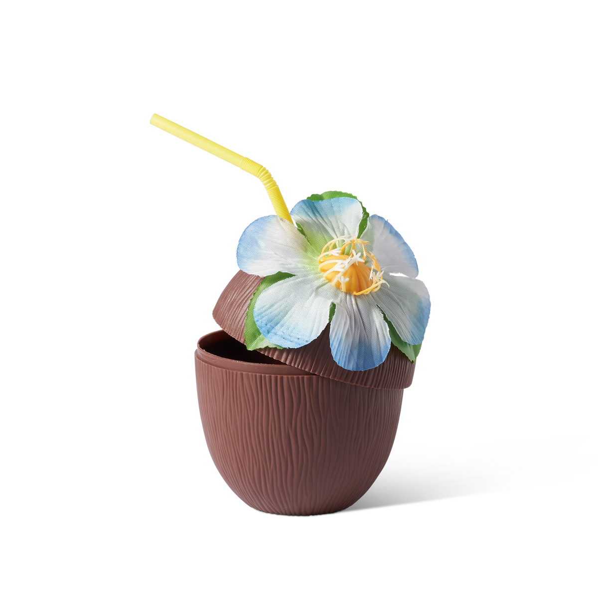 Coconut Cups with Straws (340 ml) – Reusable