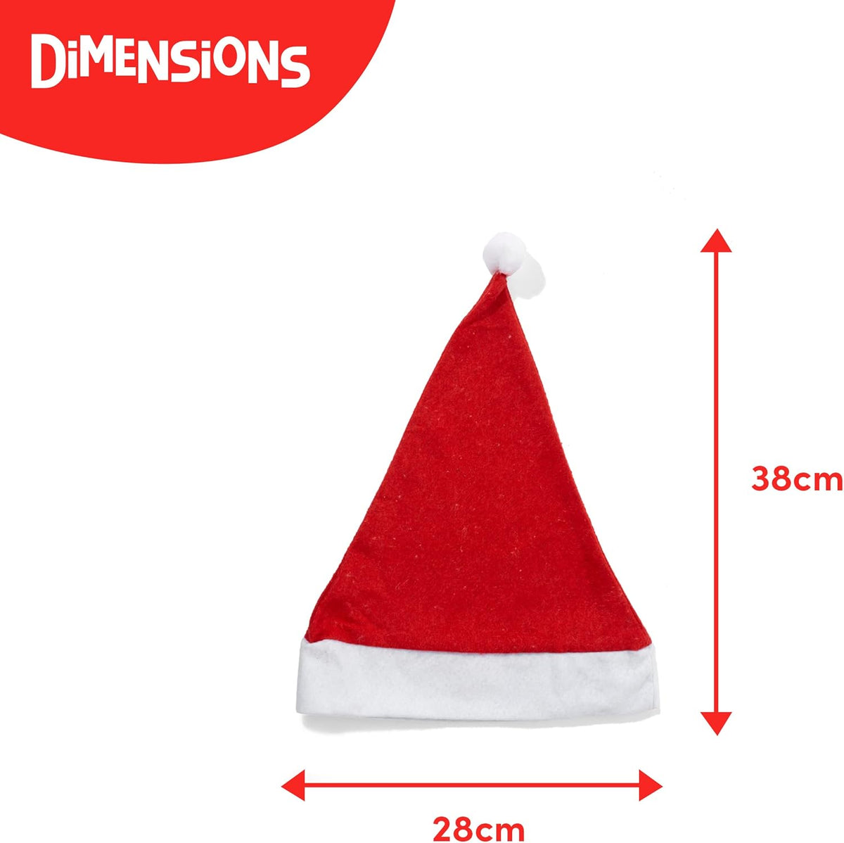 Christmas Santa Hats – Traditional