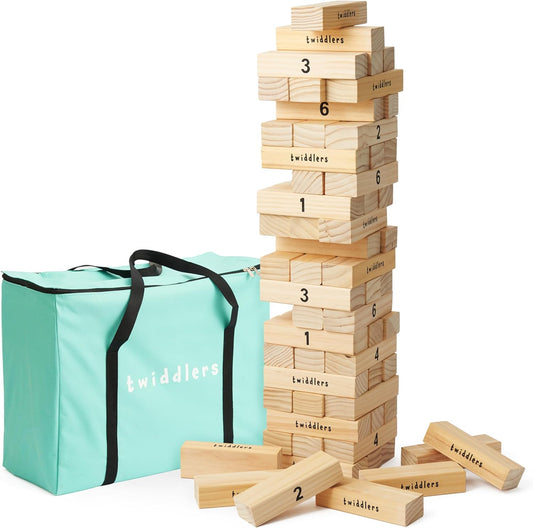 Giant Wooden Tumble Tower Garden Game Collection