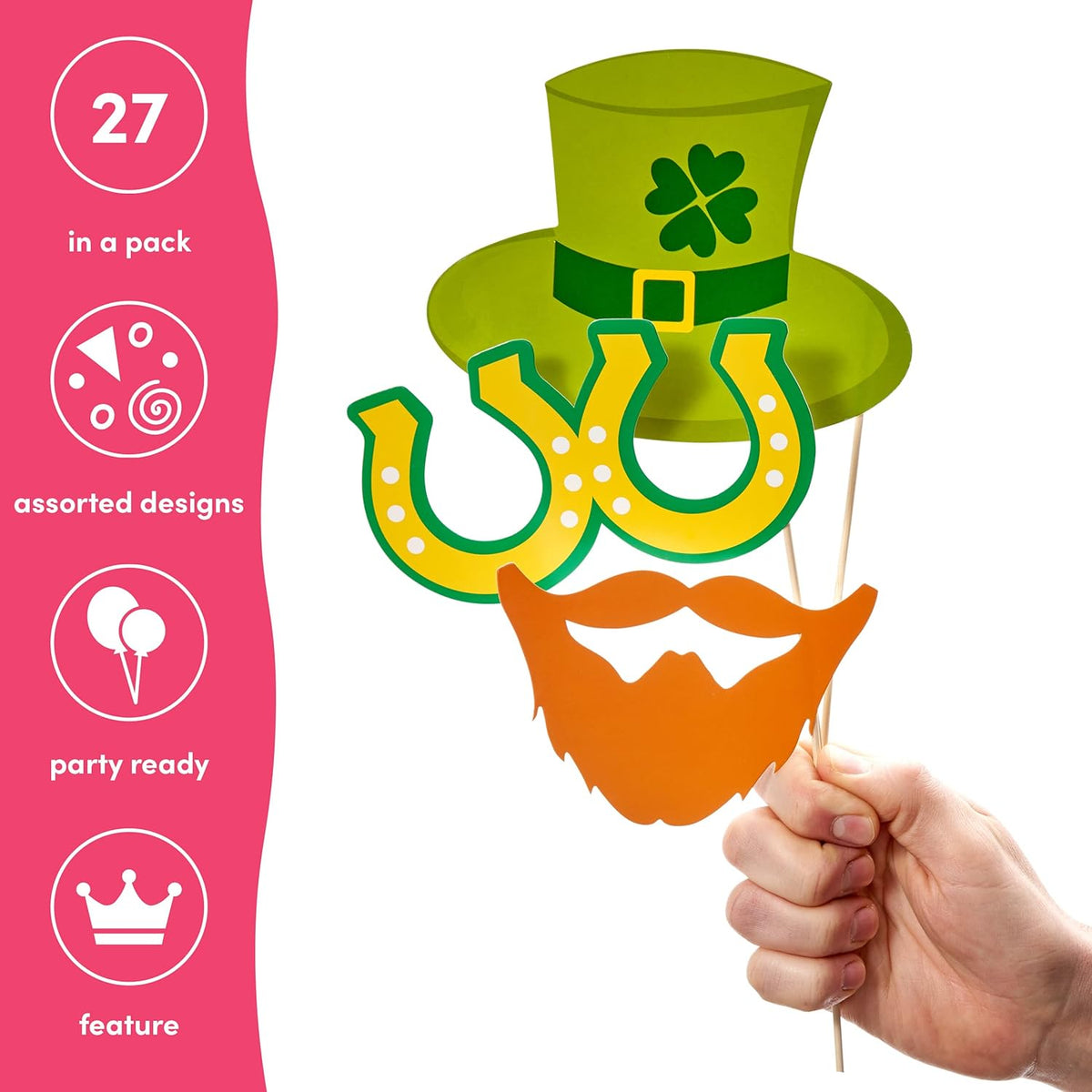 St Patrick's Day Photo Booth Props Collection