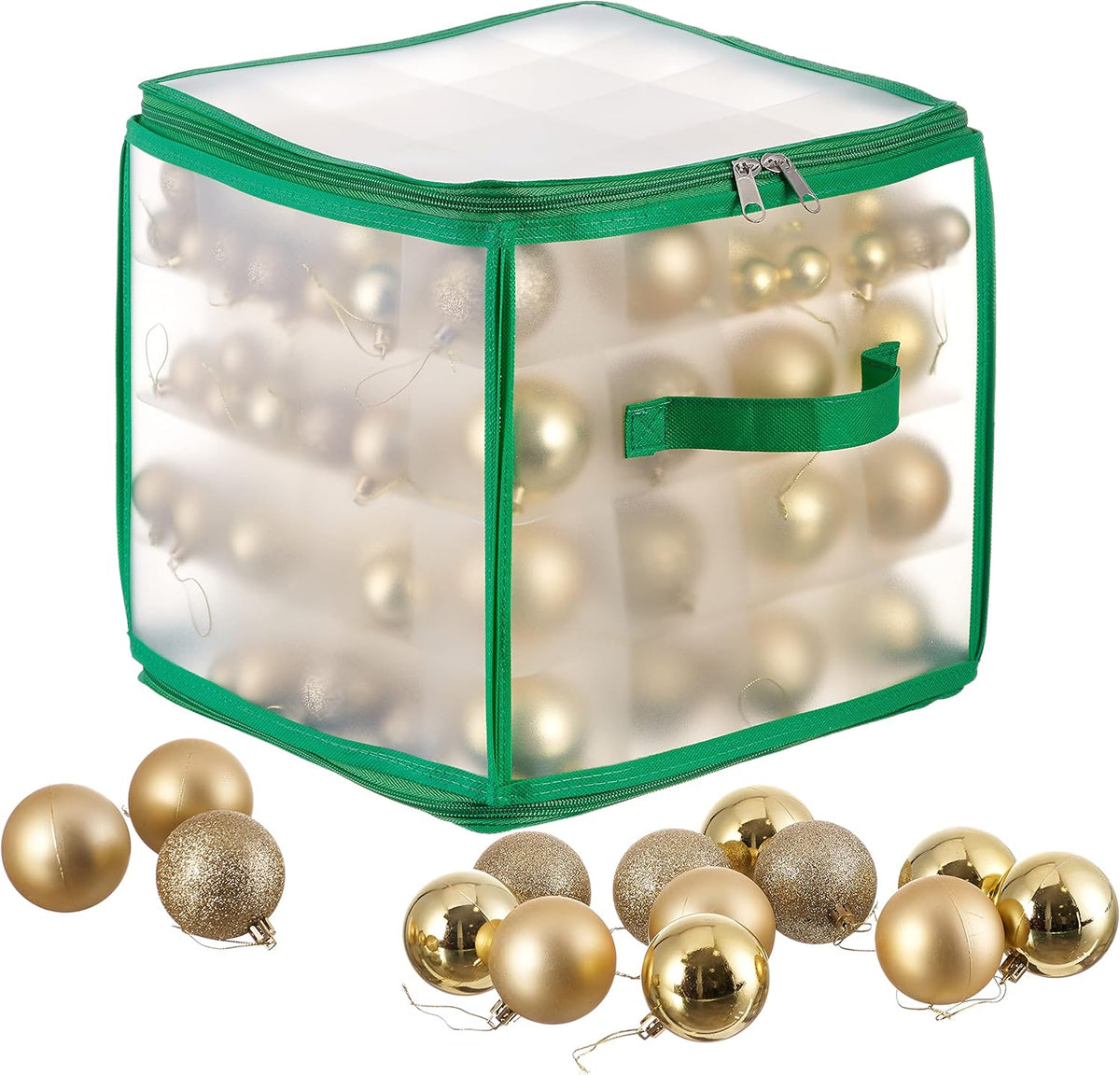 Layered Christmas Bauble Storage Box Collection