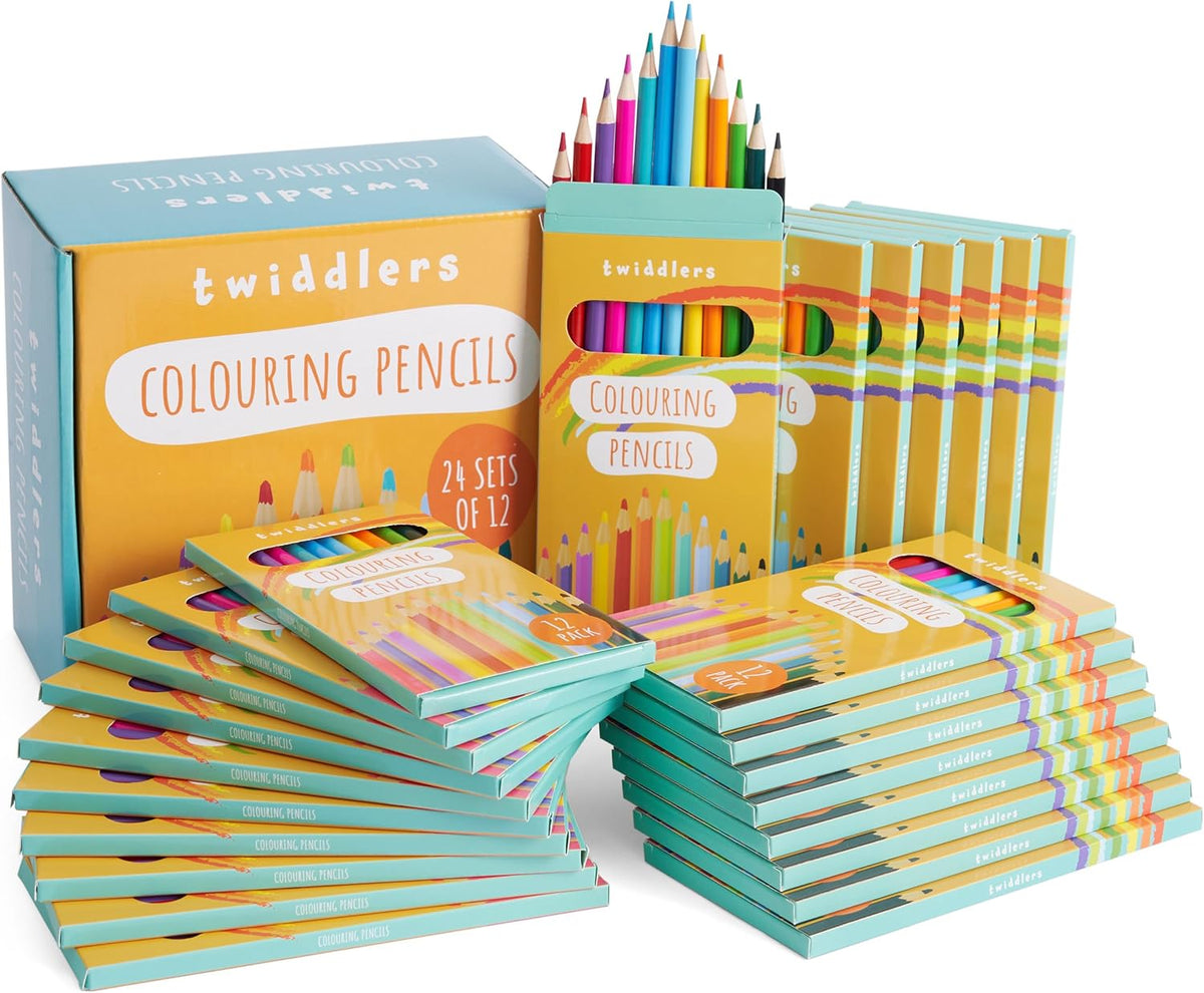 Colouring Pencils (Packs of 12) Set