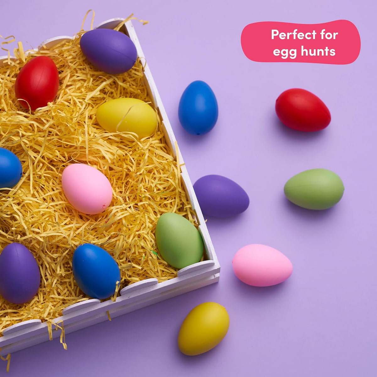Multicolour Paint Your Own Plastic Easter Eggs Collection
