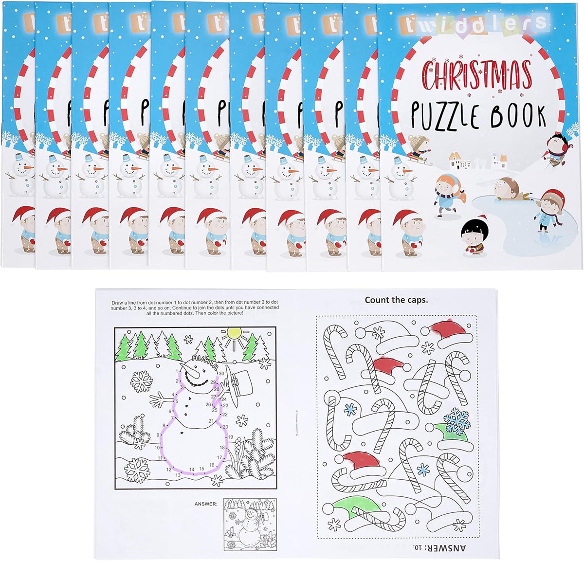 Christmas Puzzle Books – Mini