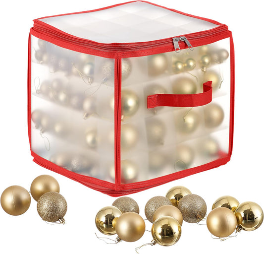 Layered Christmas Bauble Storage Box Collection