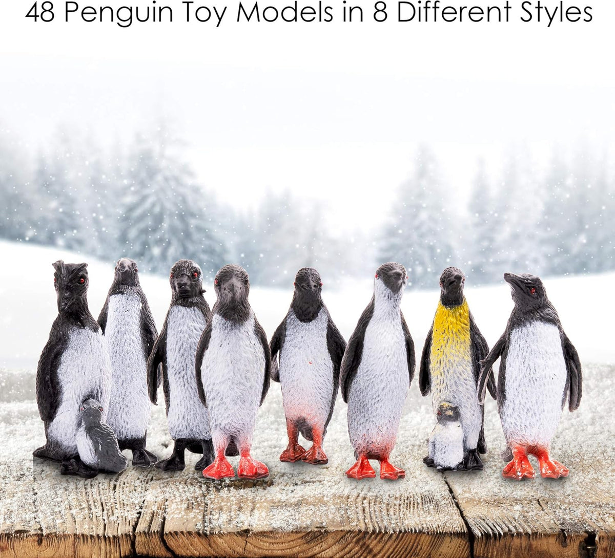 Penguins Figurines – Mini