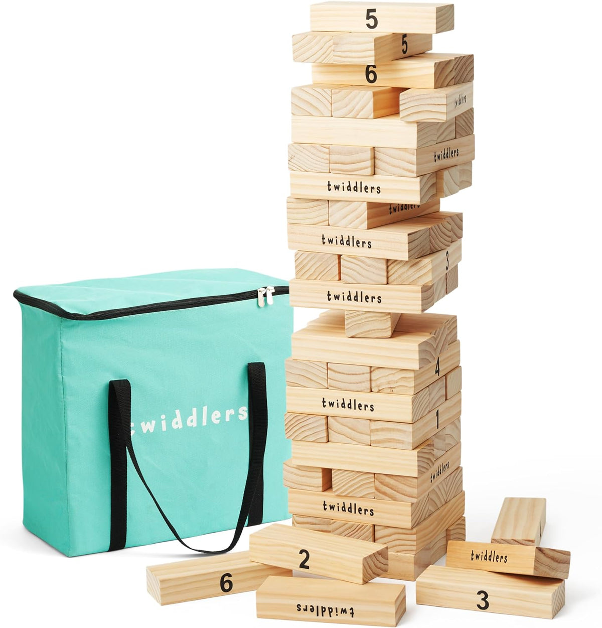 Giant Wooden Tumble Tower Garden Game Collection