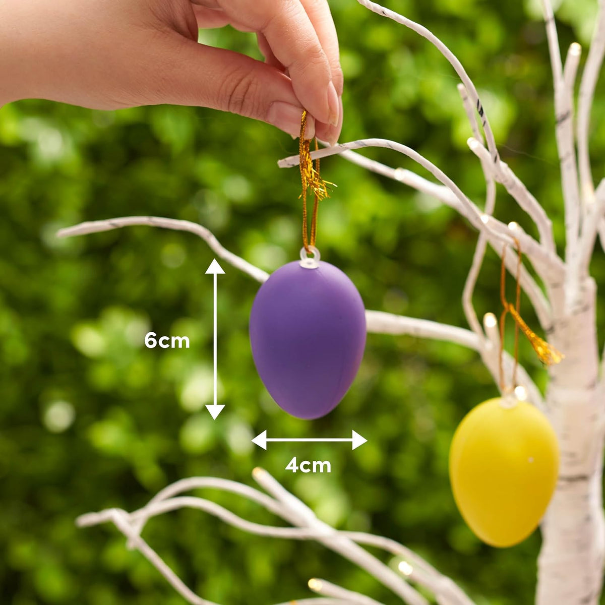 Multicolour Paint Your Own Plastic Easter Eggs Collection