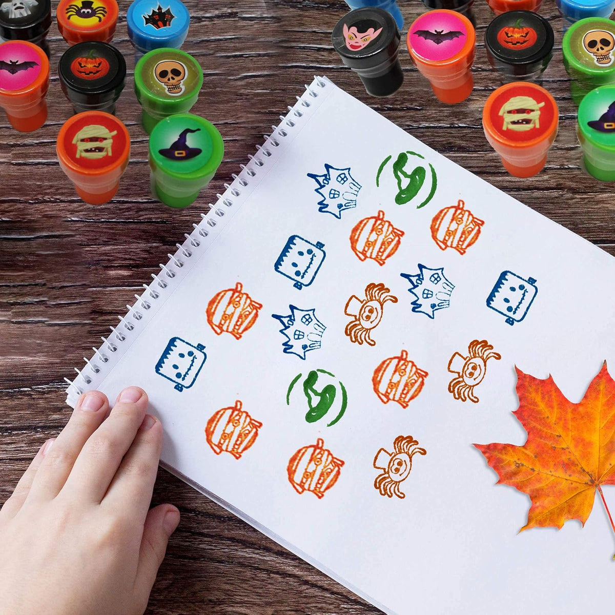 Halloween Themed Stamps Collection
