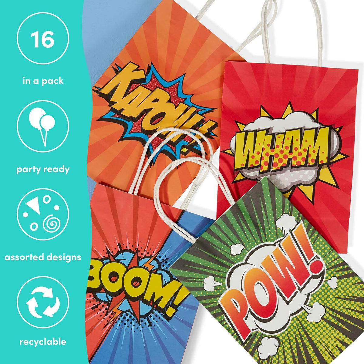 Superhero Party Bags Set