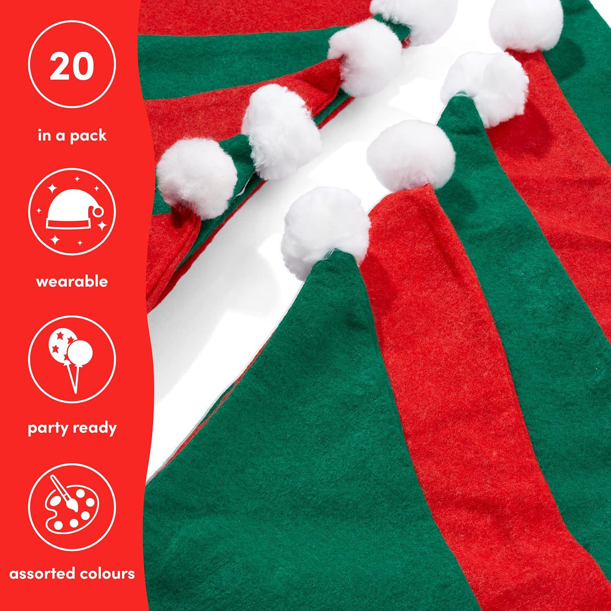 Christmas Santa Hats – Traditional