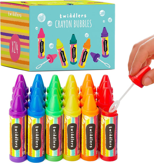 Crayon Shaped Bubble Wands Set