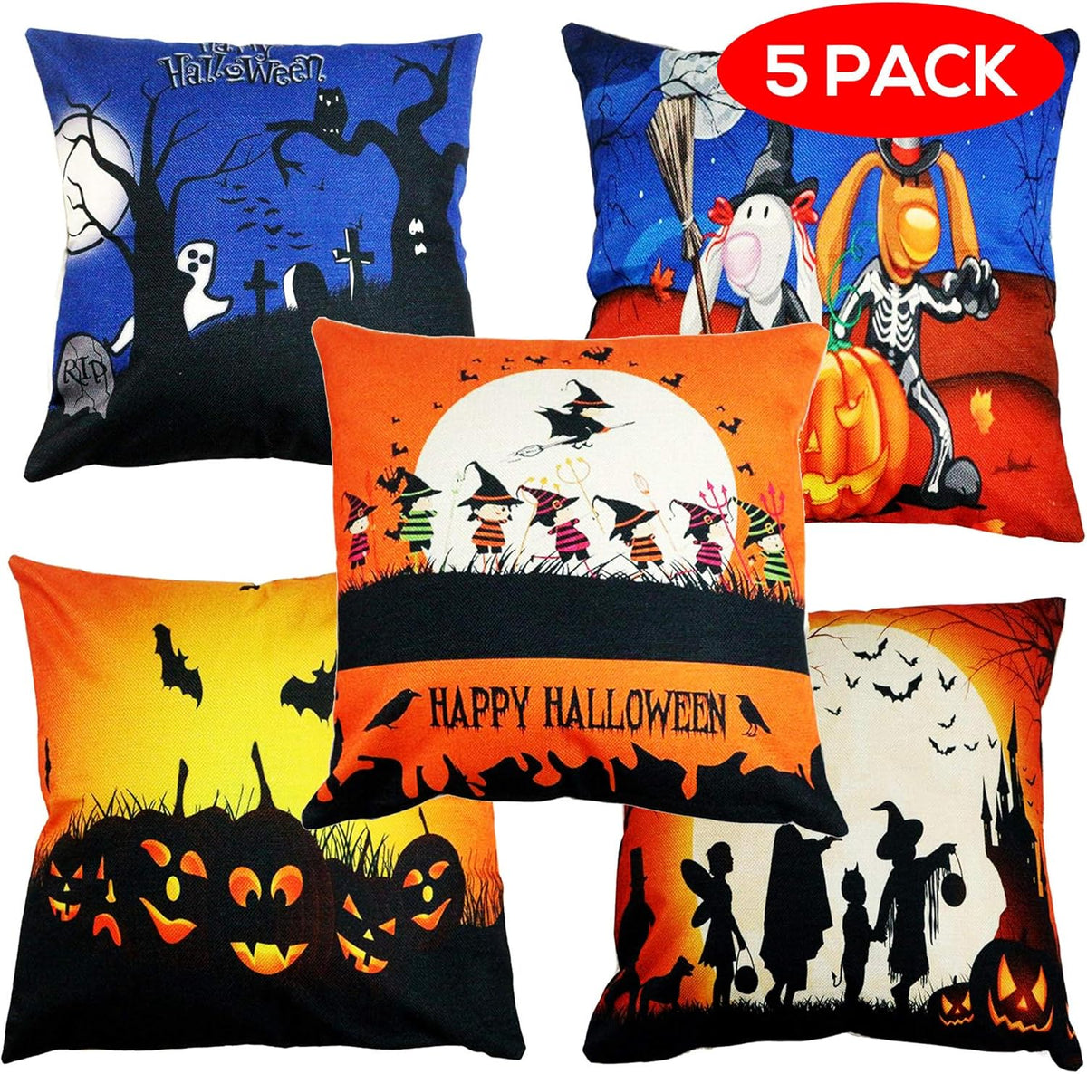 Halloween Cushion Covers Collection