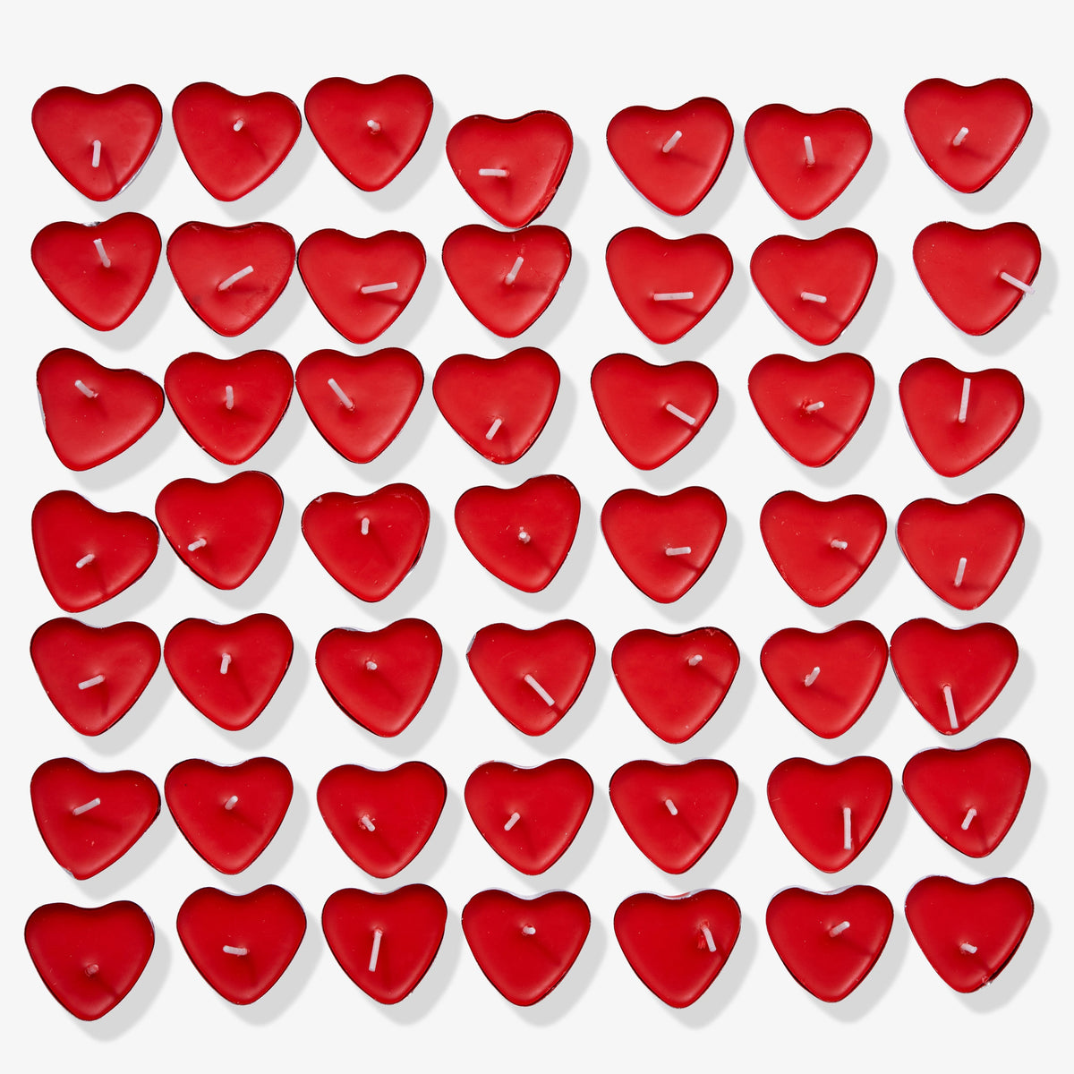 Red Heart Shaped Scented Candles Collection