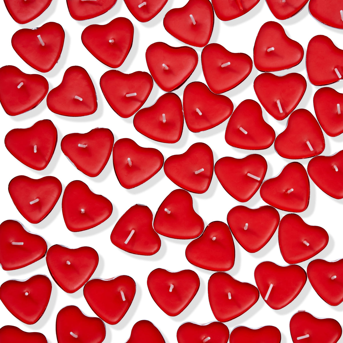 Red Heart Shaped Scented Candles Collection
