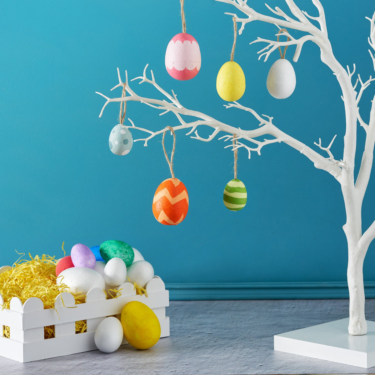 Polystyrene Easter Eggs Collection