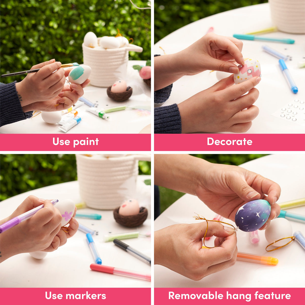 Paint Your Own Plastic Easter Eggs Collection