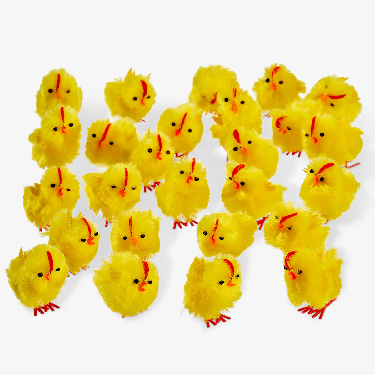 Fluffy Yellow Chick Decorations – Small