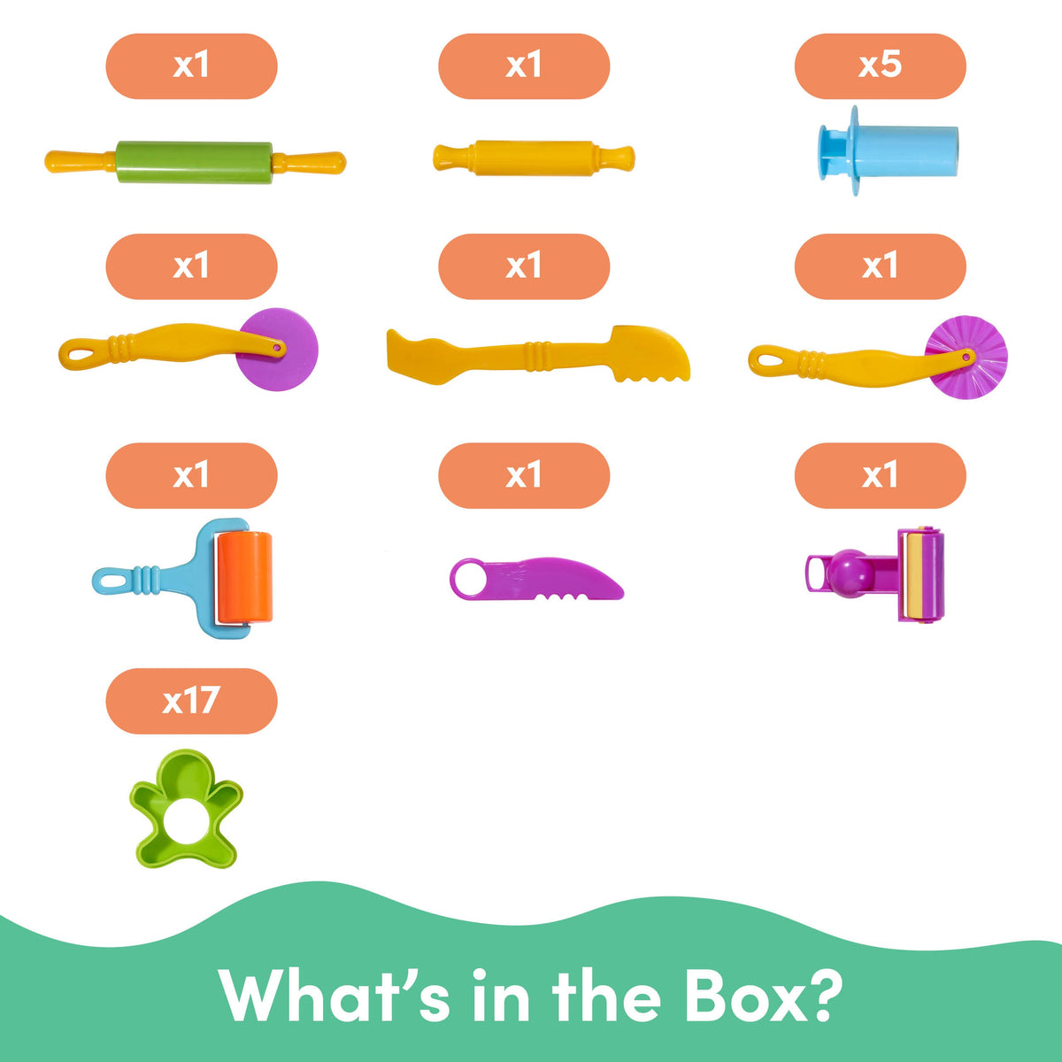 Playdough Tools Accessories Set Collection