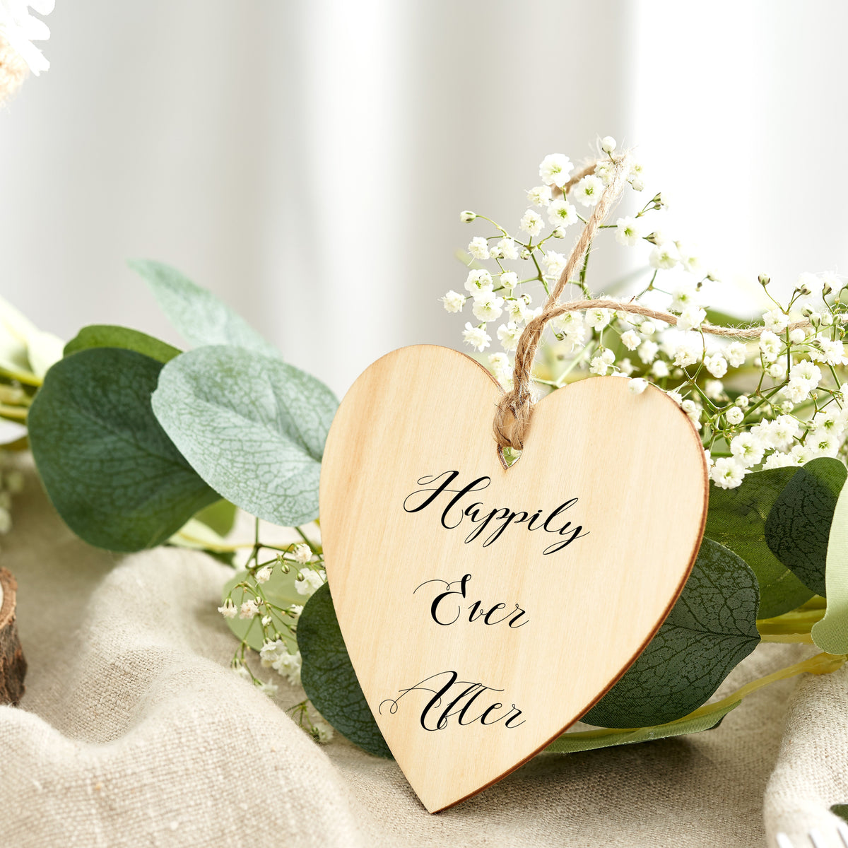 Decorative Wooden Hearts Including String