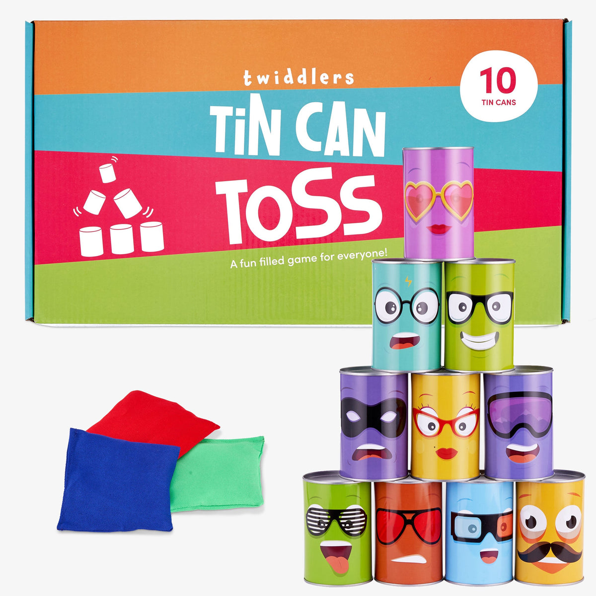Tin Can Toss Game Collection