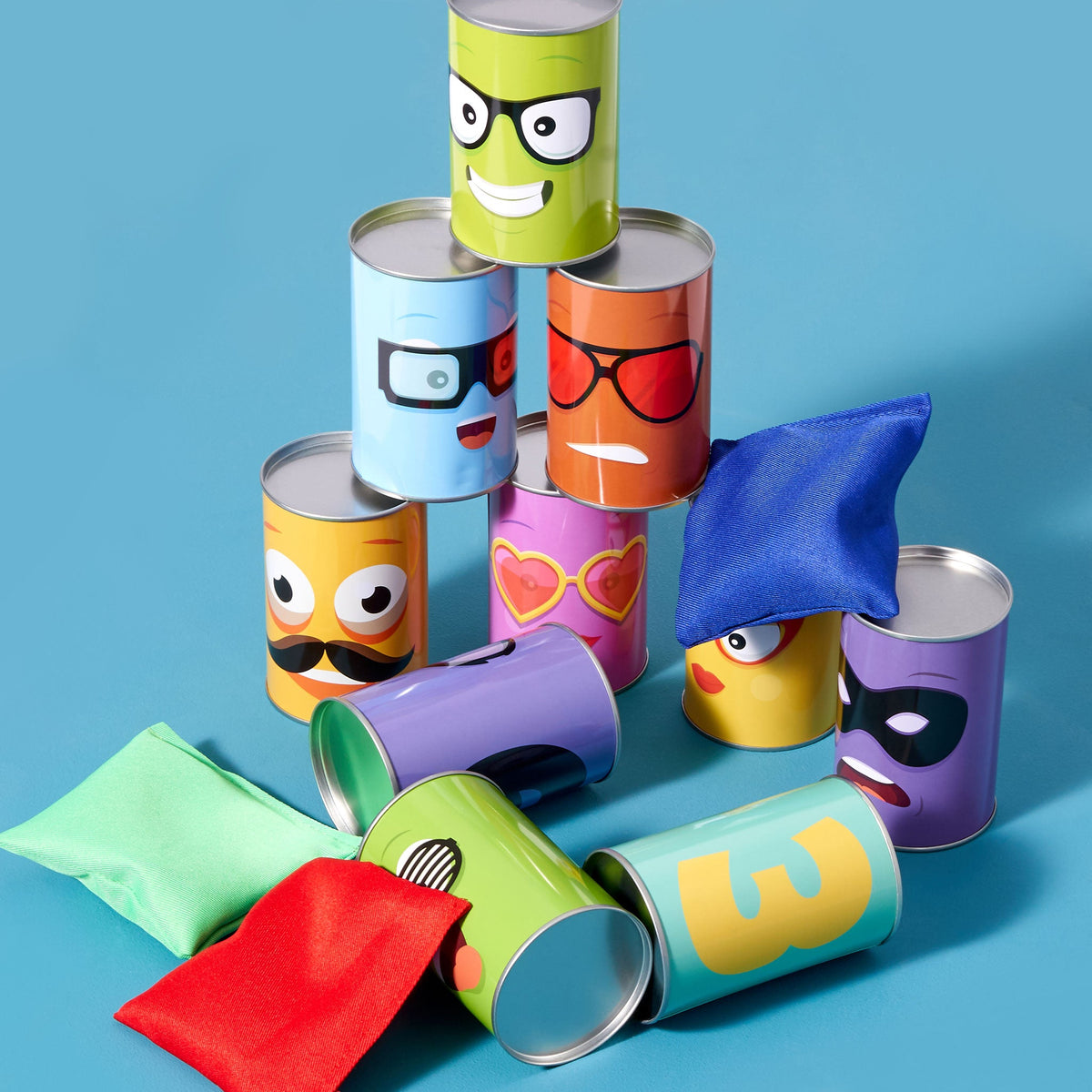Tin Can Toss Game Collection