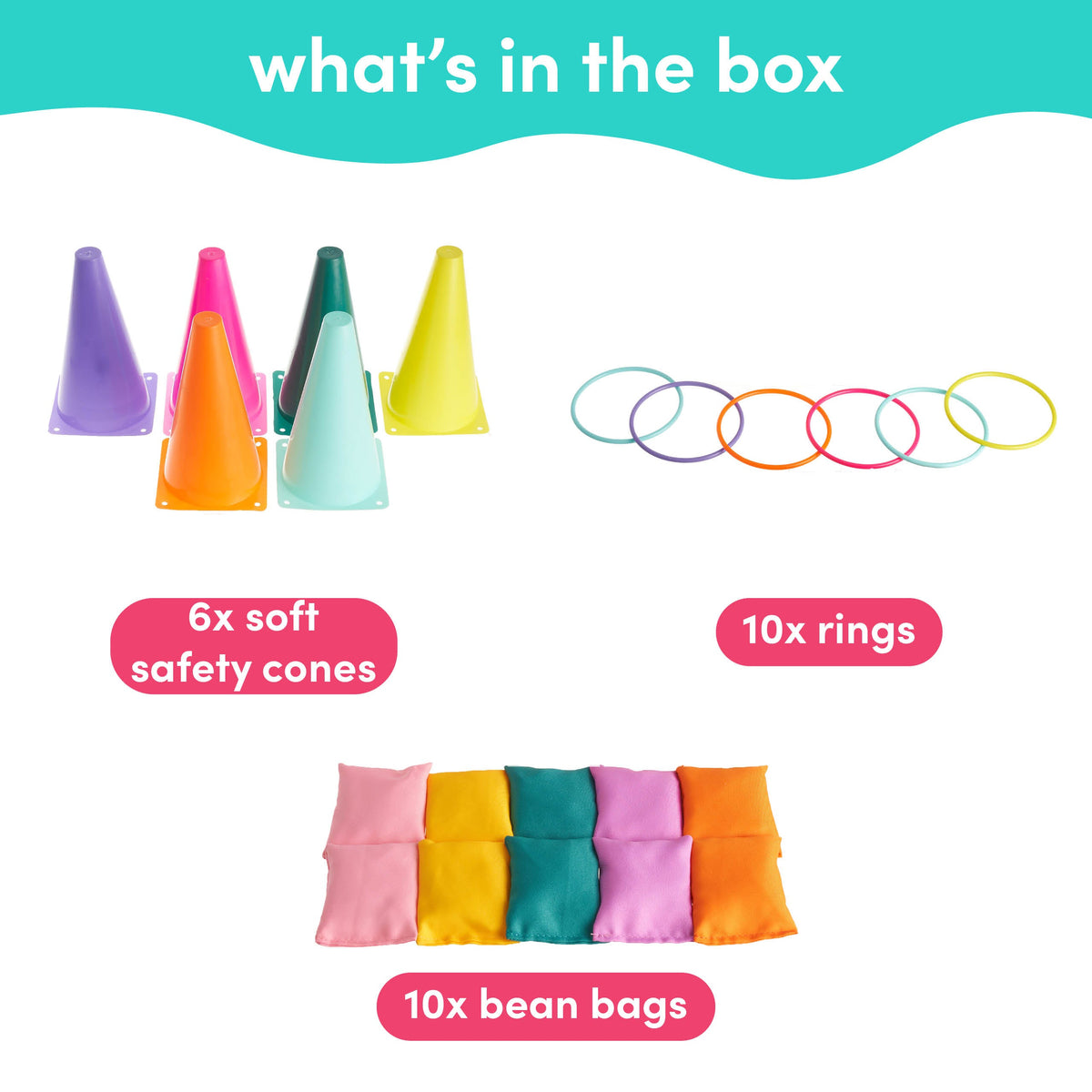 3-in-1 Kids Carnival Game Set Collection