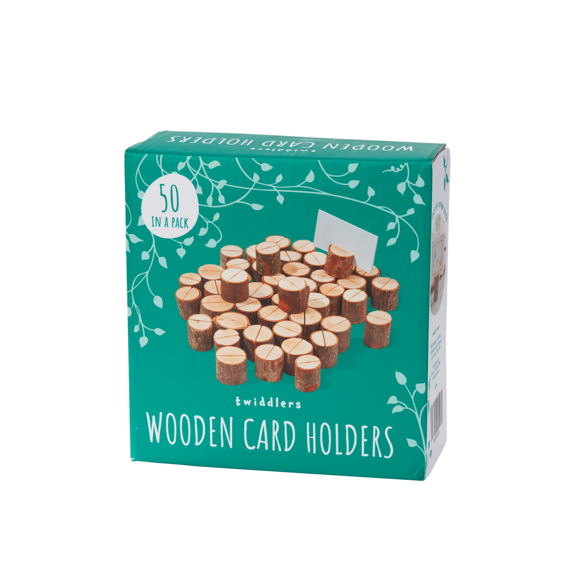 Rustic Pine Wood Table Place Holders Collection