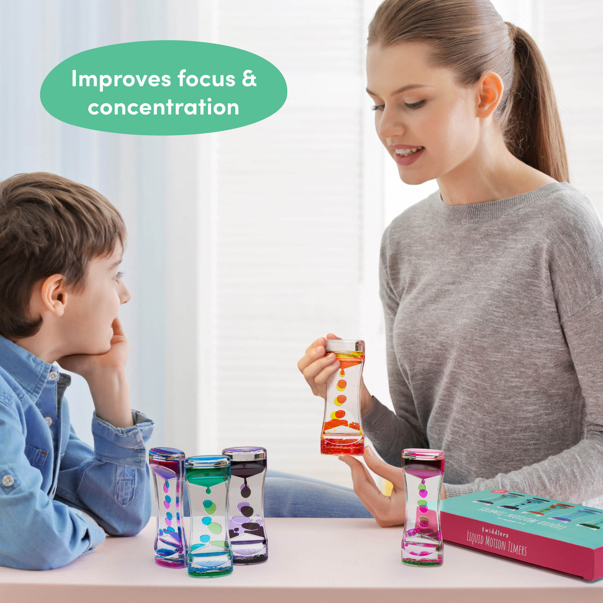 Sensory Liquid Motion Timers Collection