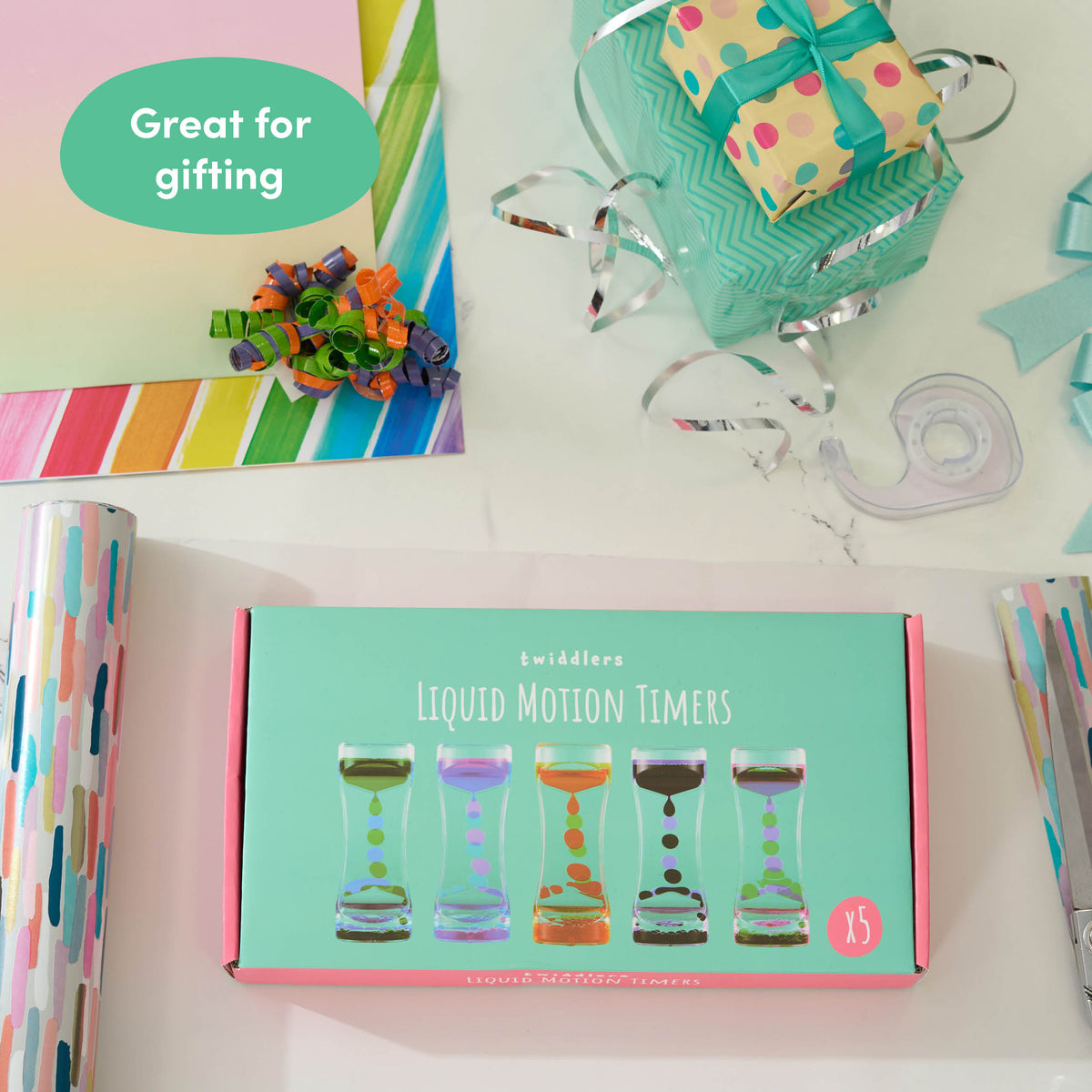 Sensory Liquid Motion Timers Collection