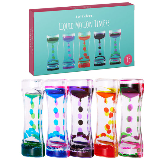Sensory Liquid Motion Timers Collection
