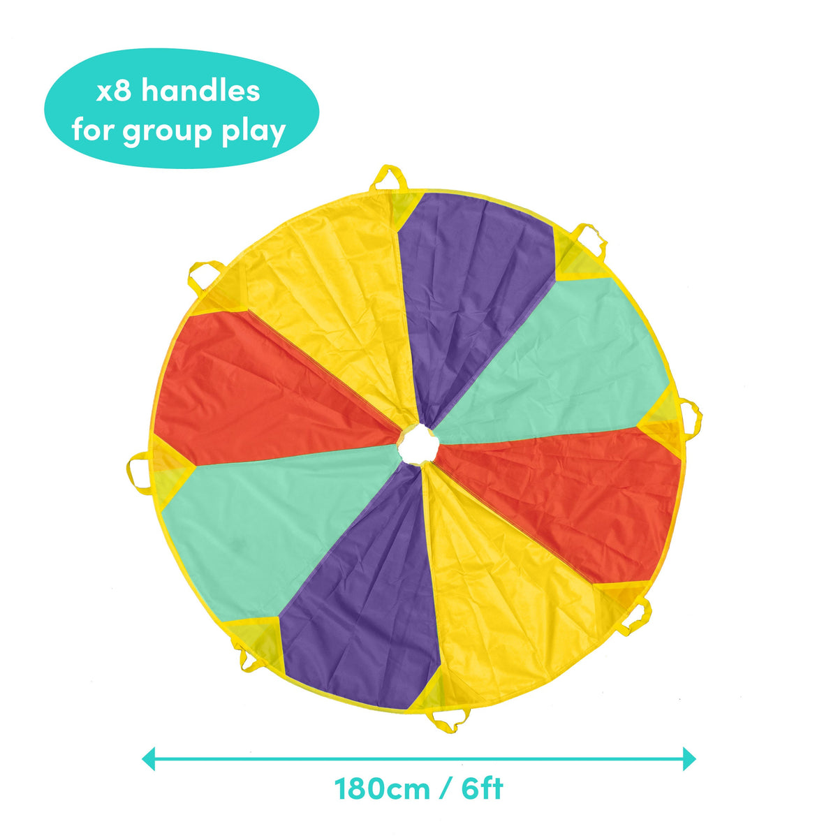 Play Parachute 6ft – Colourful