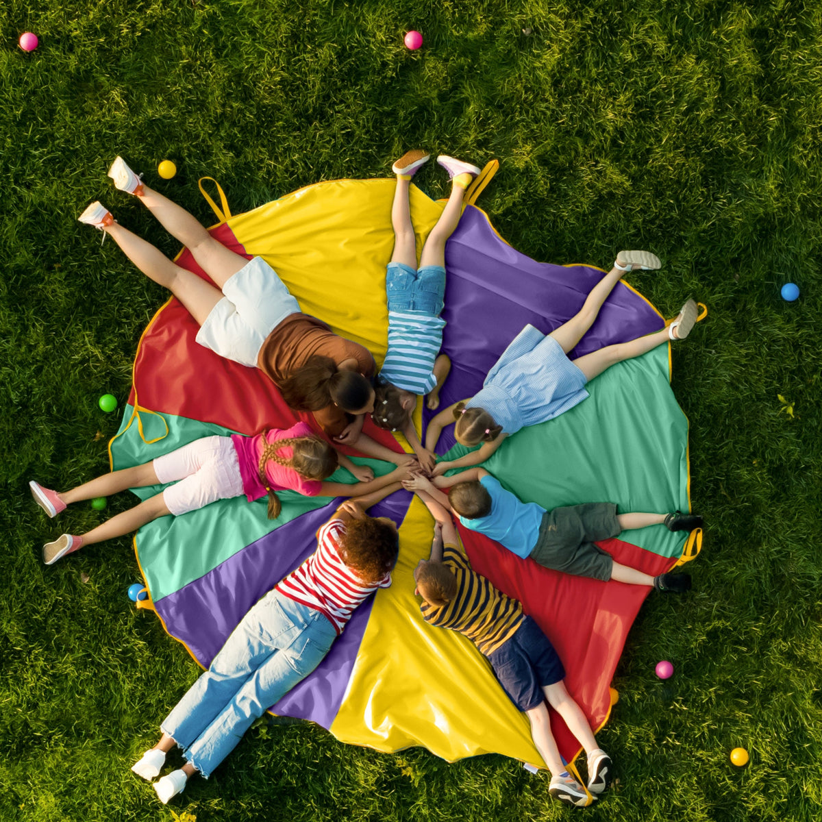 Play Parachute 6ft – Colourful