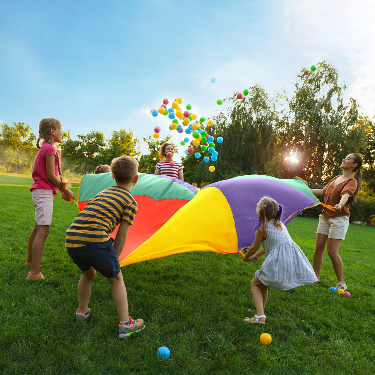 Play Parachute 6ft – Colourful