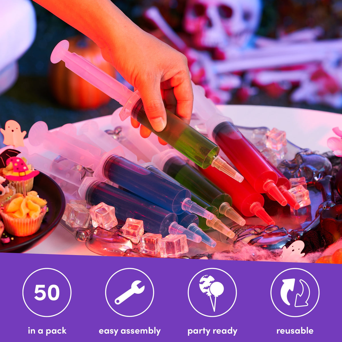Double Jelly Shot Syringes – Reusable