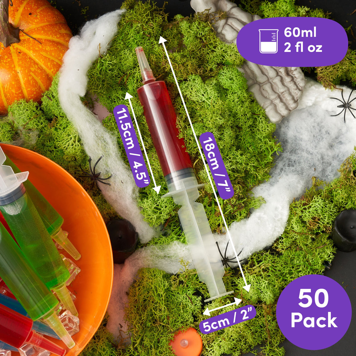 Double Jelly Shot Syringes – Reusable