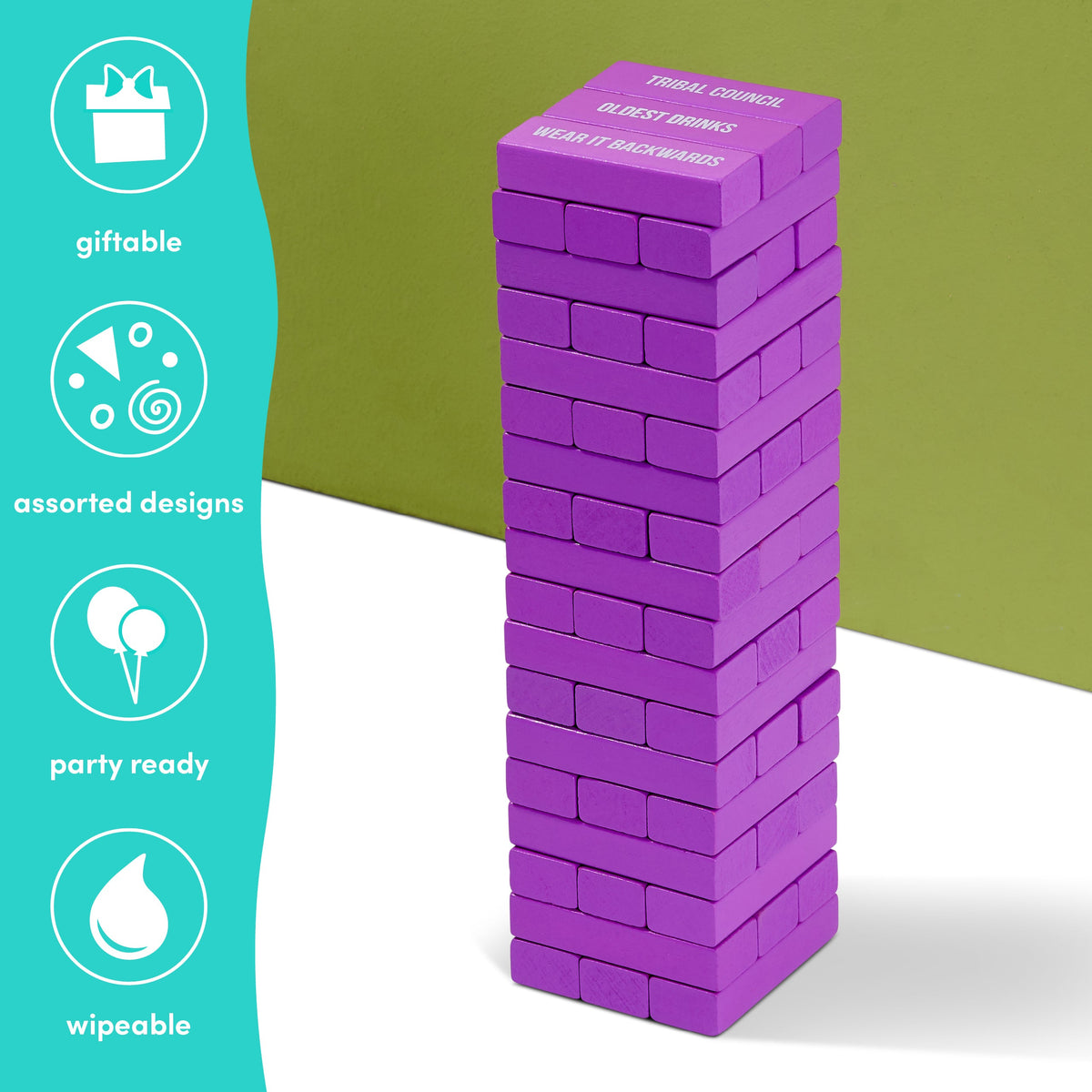 Tumbling Tower Drinking Game Collection