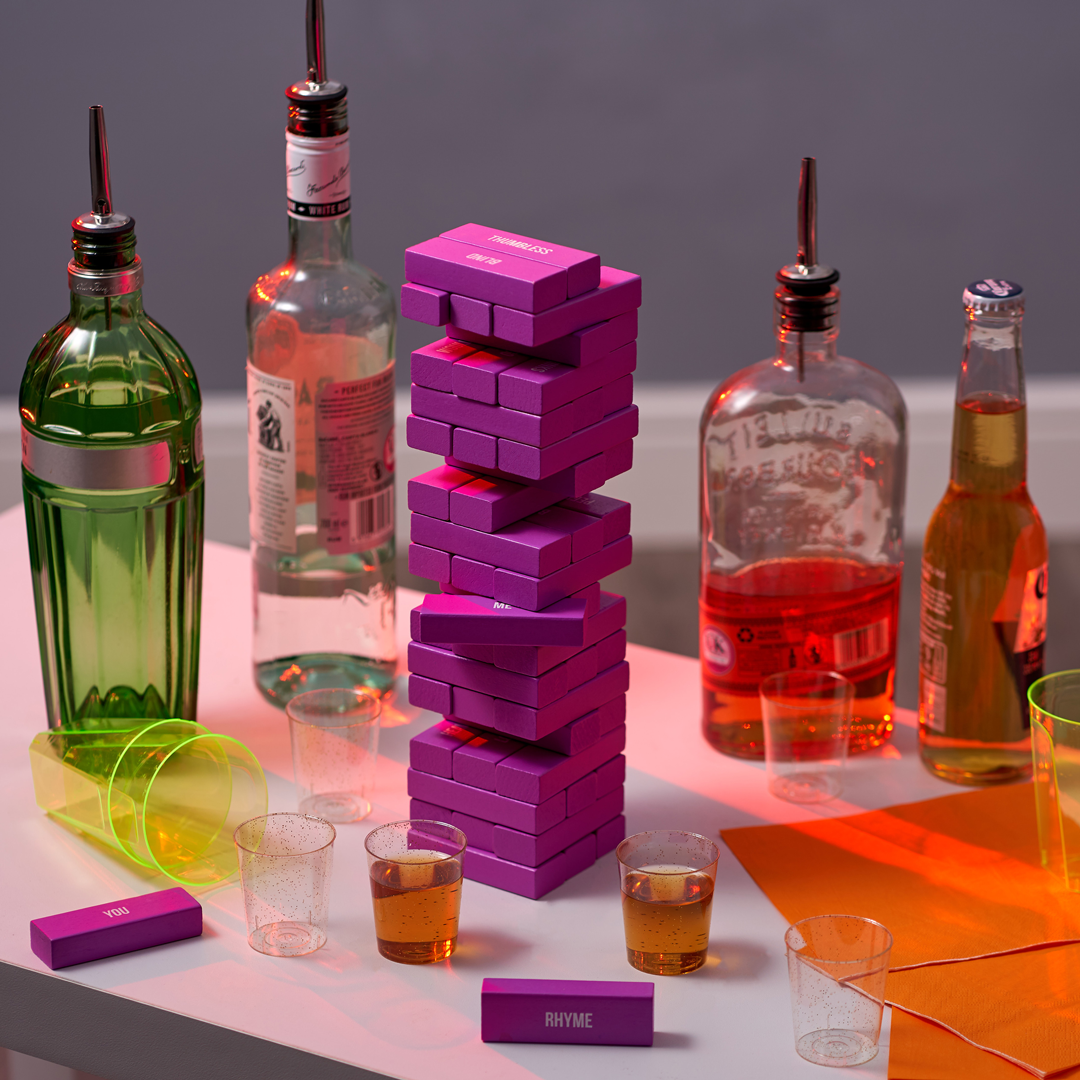 Tumbling Tower Drinking Game Collection
