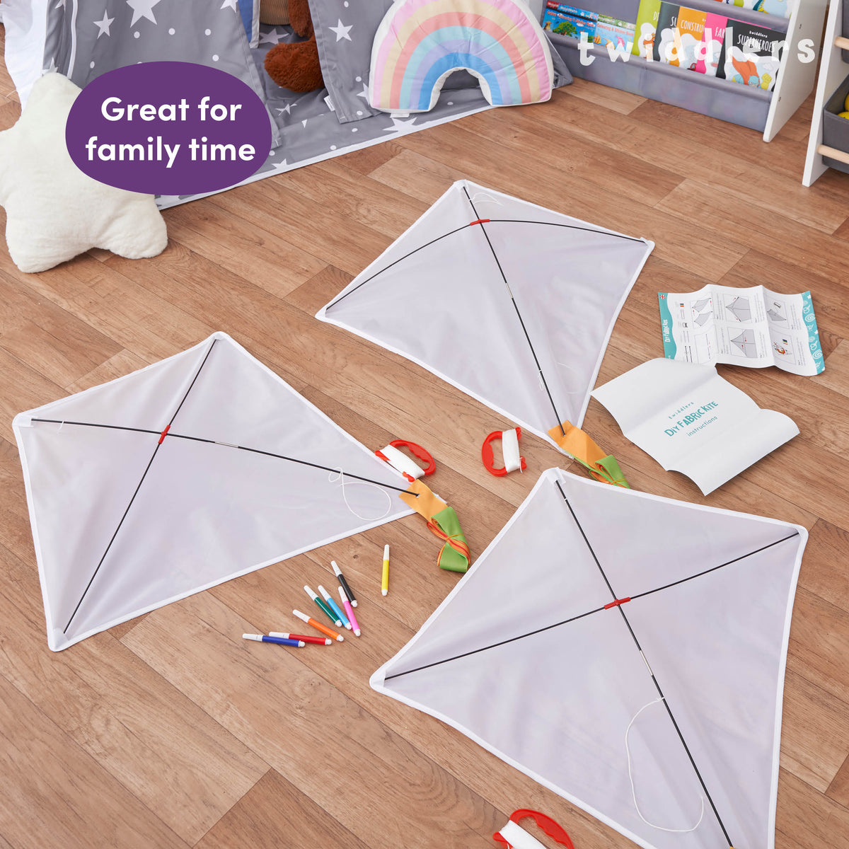 Colour Your Own Kite (3 Pack) Set