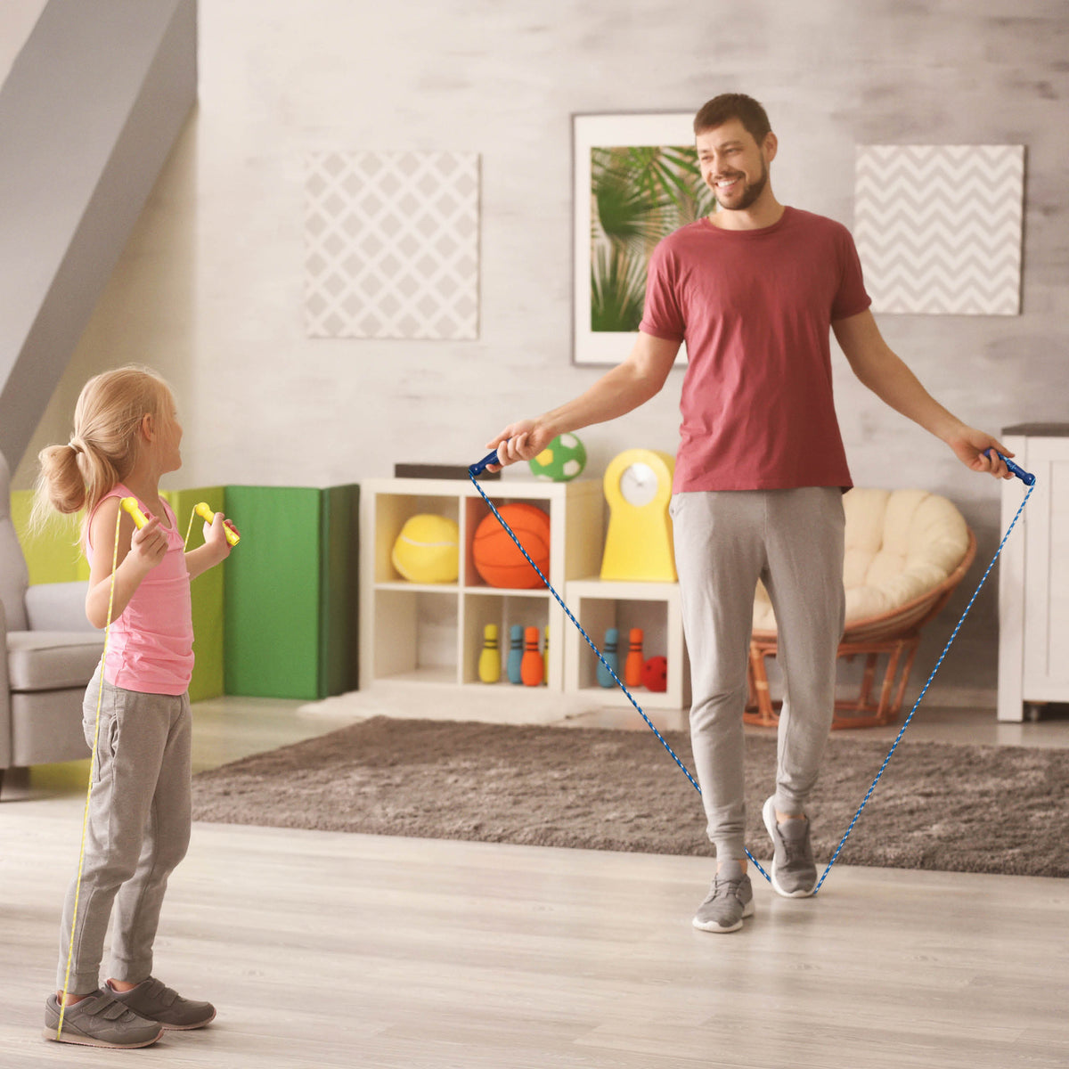 Wooden Animal Skipping Ropes Collection
