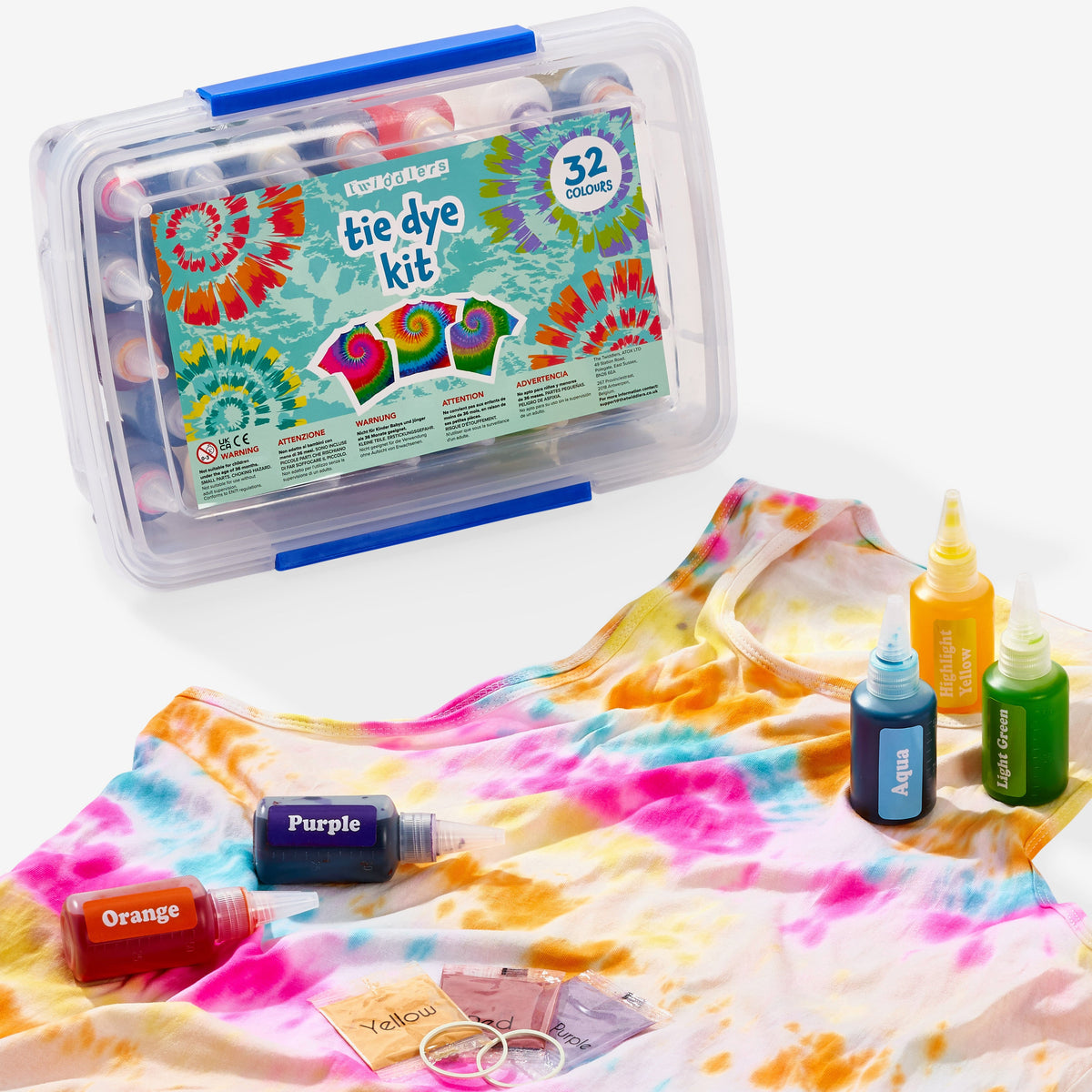 Deluxe DIY Tie Dye Kit Set
