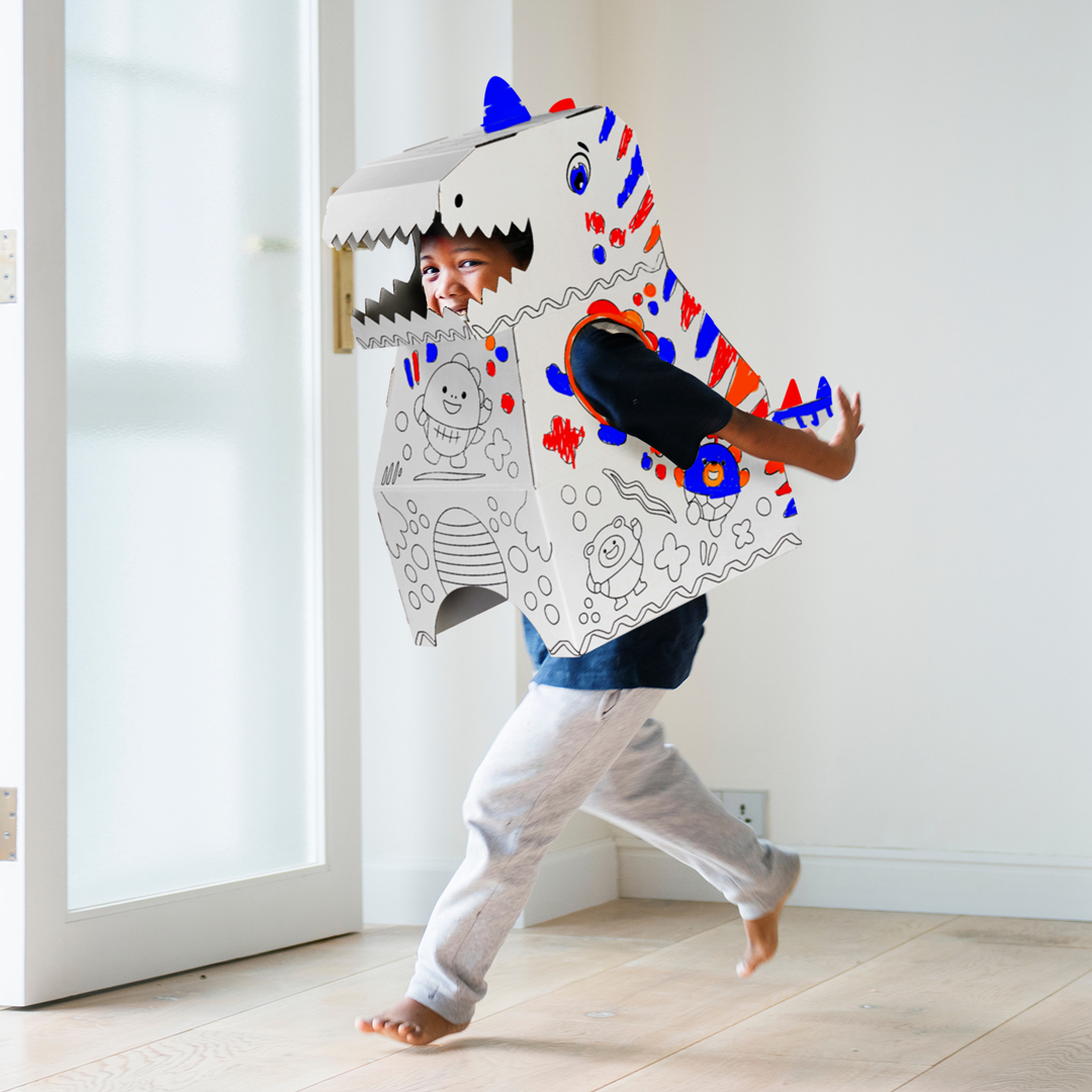 Dinosaur 3D Puzzle & Costume Collection