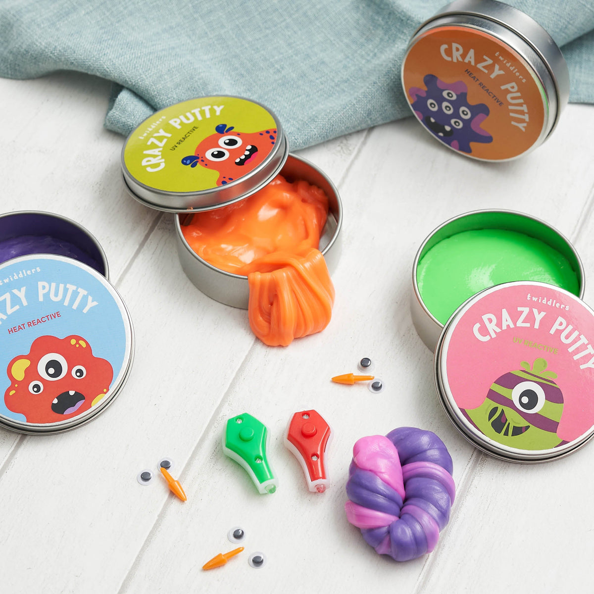 Crazy Colour Changing Putty Collection