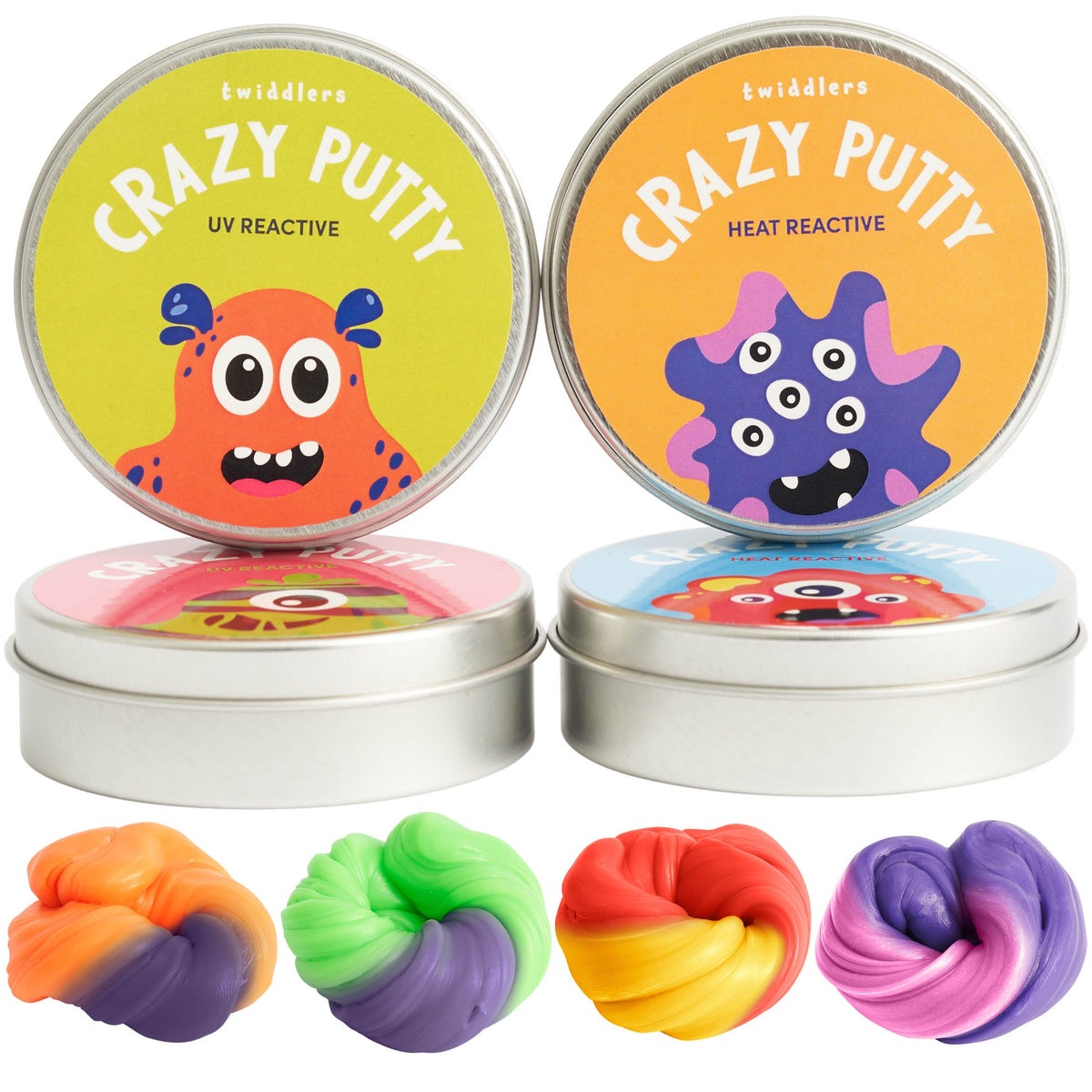 Crazy Colour Changing Putty Collection