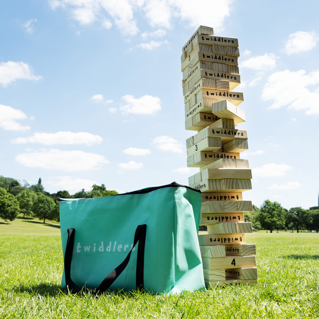 Giant Wooden Tumble Tower Garden Game Collection
