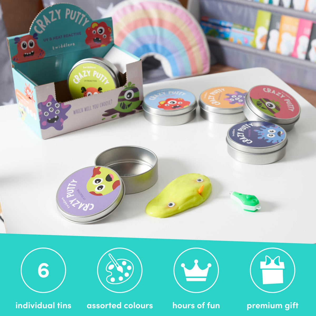 Crazy Colour Changing Putty Collection